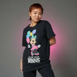 Minnie Mouse Balloons T-Shirt For Adults -WhimsyWears Shop 2325046859838M 2