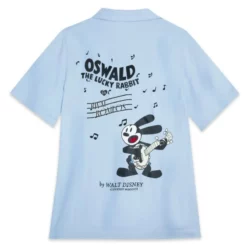 Oswald The Lucky Rabbit Woven Shirt For Women - Disney100 8 Oswald The Lucky Rabbit Woven Shirt For Women - Disney100 -WhimsyWears Shop 2325049490049M 3