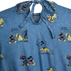 Mickey And Friends Chambray Dress For Adults -WhimsyWears Shop 2325052050026M 2