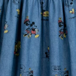Mickey And Friends Chambray Dress For Adults -WhimsyWears Shop 2325052050026M 3
