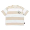 Mickey Mouse Striped Crop T-Shirt For Women