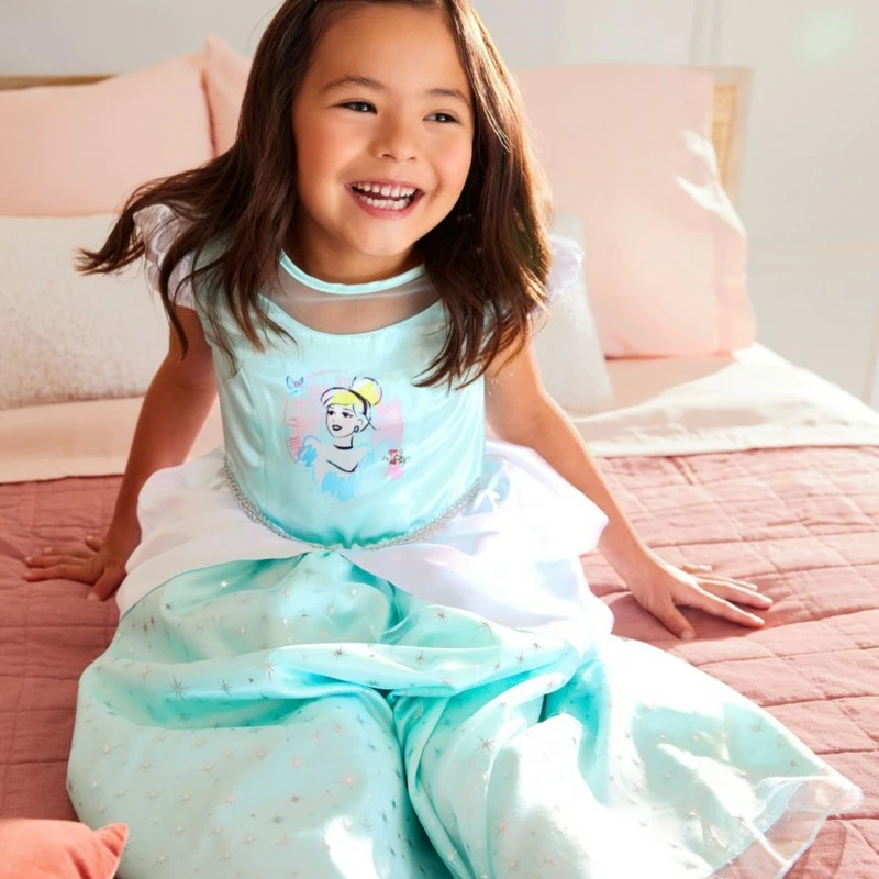 Cinderella Deluxe Nightgown For Girls 2 Cinderella Deluxe Nightgown For Girls - Image 2