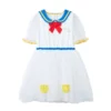 Donald Duck Summer Dress For Girls
