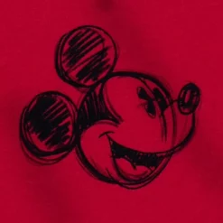 Mickey Mouse Sketch T-Shirt For Kids -WhimsyWears Shop 2401046850124M 2