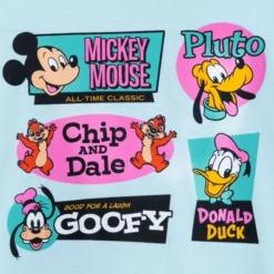 Mickey Mouse And Friends Pocket T-Shirt For Kids -WhimsyWears Shop 2401046850136M 3