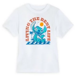 Stitch ''Living The Best Life'' T-Shirt For Kids