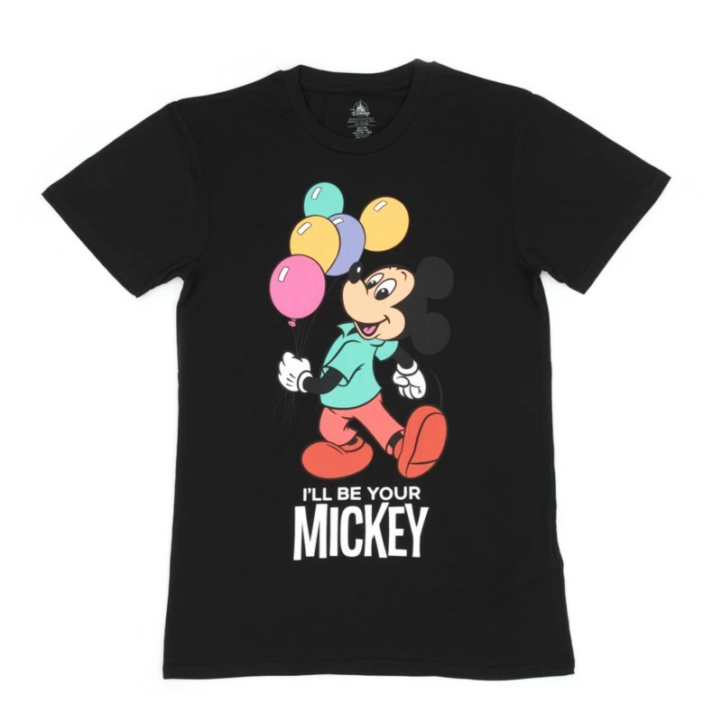 Mickey Mouse Balloons T-Shirt For Adults 1 Mickey Mouse Balloons T-Shirt For Adults