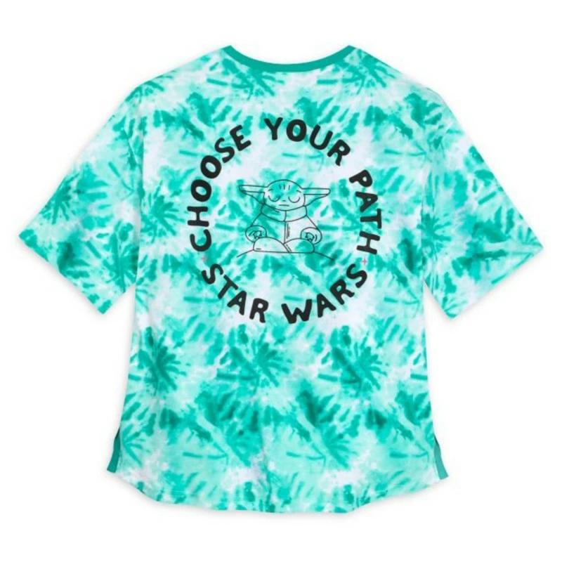 Grogu Tie-Dye T-Shirt For Adults, Star Wars: The Mandalorian 2 Grogu Tie-Dye T-Shirt For Adults, Star Wars: The Mandalorian - Image 2