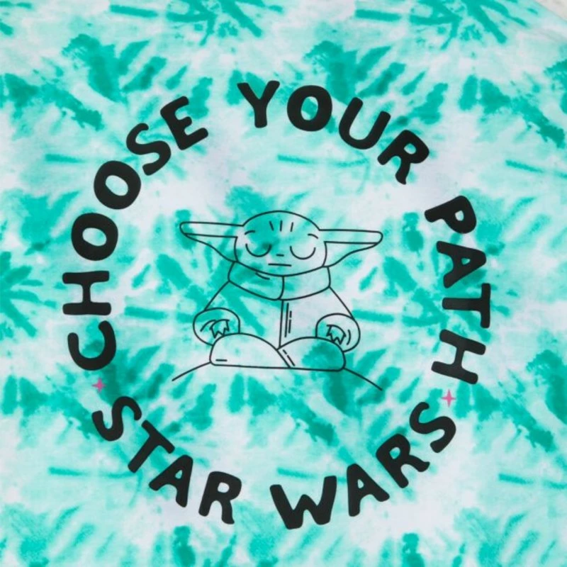 Grogu Tie-Dye T-Shirt For Adults, Star Wars: The Mandalorian 4 Grogu Tie-Dye T-Shirt For Adults, Star Wars: The Mandalorian - Image 4