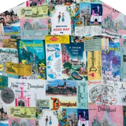 Disneyland Woven Shirt For Adults - Disney100 -WhimsyWears Shop 2403049490001M 2