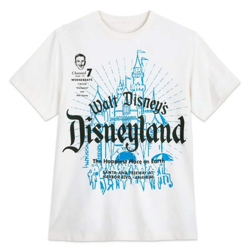 Walt Disney's Disneyland T-Shirt For Adults - Disney100 1 Walt Disney's Disneyland T-Shirt For Adults - Disney100