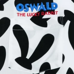 Oswald The Lucky Rabbit Woven Shirt For Adults - Disney100 -WhimsyWears Shop 2403049490039M 3