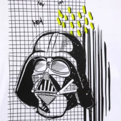 Darth Vader Sketch T-Shirt For Adults 7 Darth Vader Sketch T-Shirt For Adults -WhimsyWears Shop 2403049790028M 3
