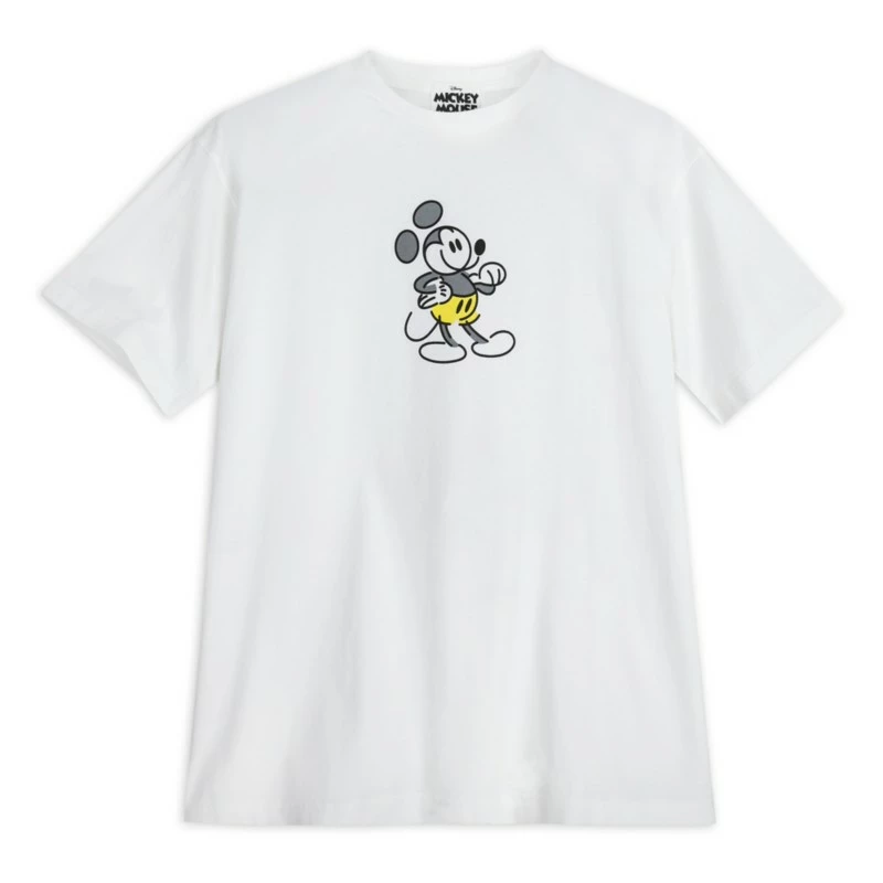White Mickey Mouse Genuine Mousewear T-Shirt For Men 1 White Mickey Mouse Genuine Mousewear T-Shirt For Men