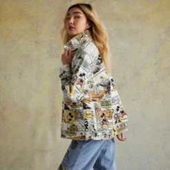 Mickey Mouse And Friends Denim Jacket For Adults -WhimsyWears Shop 2403052050010M 3
