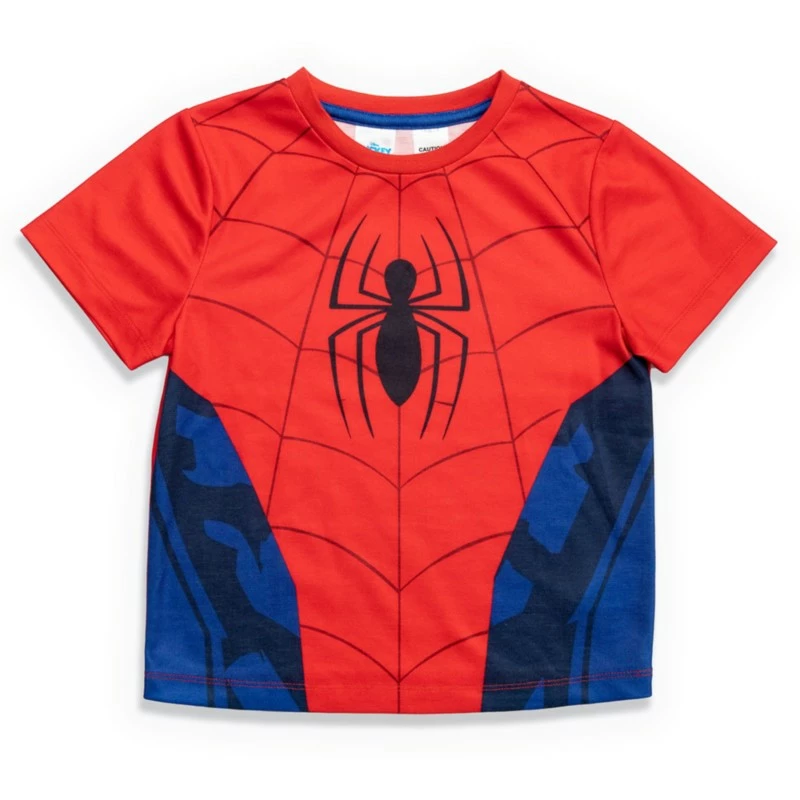 Spider-Man Short Sleeve Pyjamas Set For Kids 2 Spider-Man Short Sleeve Pyjamas Set For Kids - Image 2
