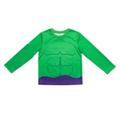 Hulk Long Sleeve Pyjamas Set For Kids -WhimsyWears Shop 2405053070004M 2