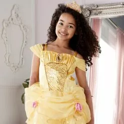 Belle Costume For Kids, Beauty And The Beast -WhimsyWears Shop 2841047080180M 2