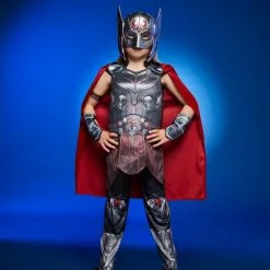Mighty Thor Costume For Kids – Thor: Love And Thunder 8 Mighty Thor Costume For Kids – Thor: Love And Thunder -WhimsyWears Shop 2841052900001M 3
