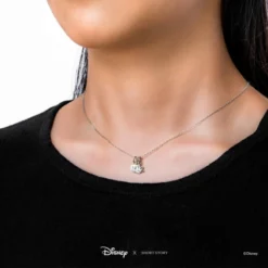 Disney Necklace Mickey Shorts Shoe Glove, Silver -WhimsyWears Shop 348658001248 2