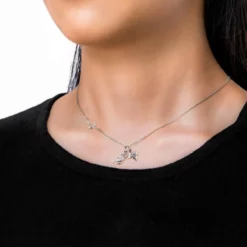 Disney Necklace Tigger, Silver -WhimsyWears Shop 348658003068 2