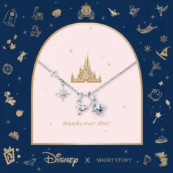 Disney Necklace Alice In Wonderland, Silver 9 Disney Necklace Alice In Wonderland, Silver -WhimsyWears Shop 348658010561 4