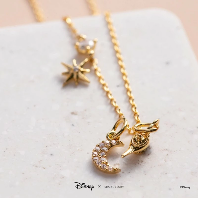 Disney Necklace Jasmine, Gold 2 Disney Necklace Jasmine, Gold - Image 2