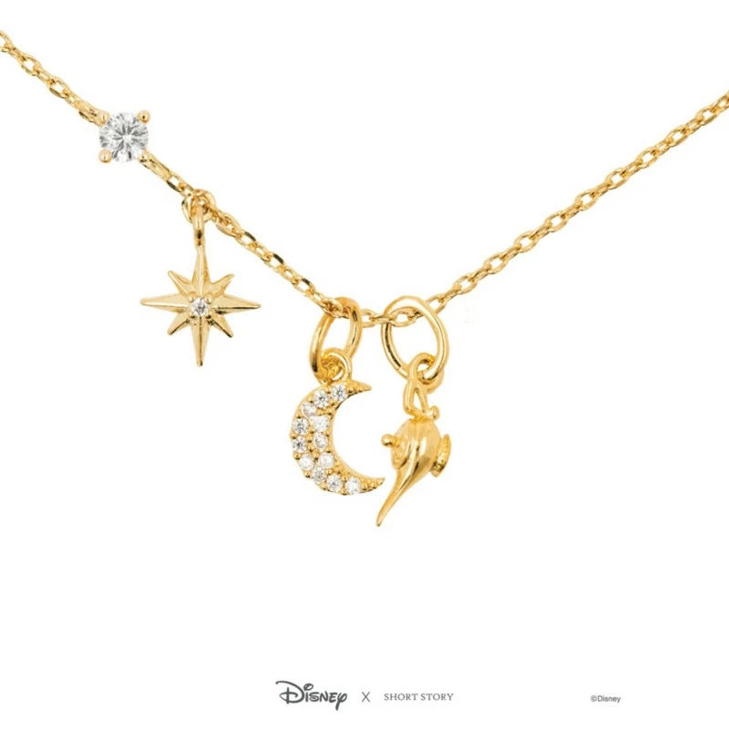 Disney Necklace Jasmine, Gold 1 Disney Necklace Jasmine, Gold