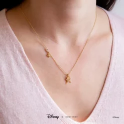 Disney Necklace Tinker Bell, Gold 7 Disney Necklace Tinker Bell, Gold -WhimsyWears Shop 348658024728 2