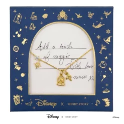 Disney Necklace Castle, Gold 9 Disney Necklace Castle, Gold -WhimsyWears Shop 348658024735 4