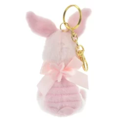 Piglet Sakura Plush Keychain -WhimsyWears Shop 412303817887 2