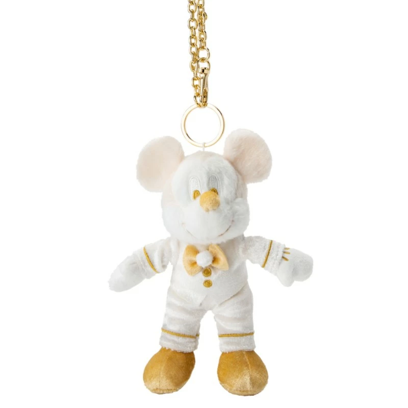 Mickey Mouse Pearl Love Keychain 1 Mickey Mouse Pearl Love Keychain