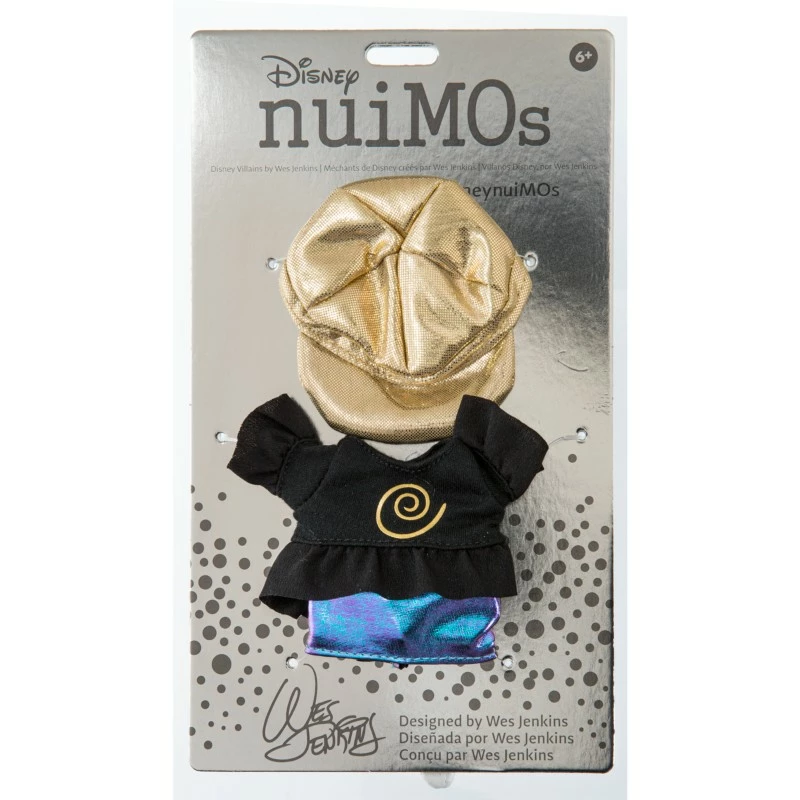 Disney NuiMOs Small Plush Ursula-Inspired Outfit Set, The Little Mermaid 3 Disney NuiMOs Small Plush Ursula-Inspired Outfit Set, The Little Mermaid - Image 3