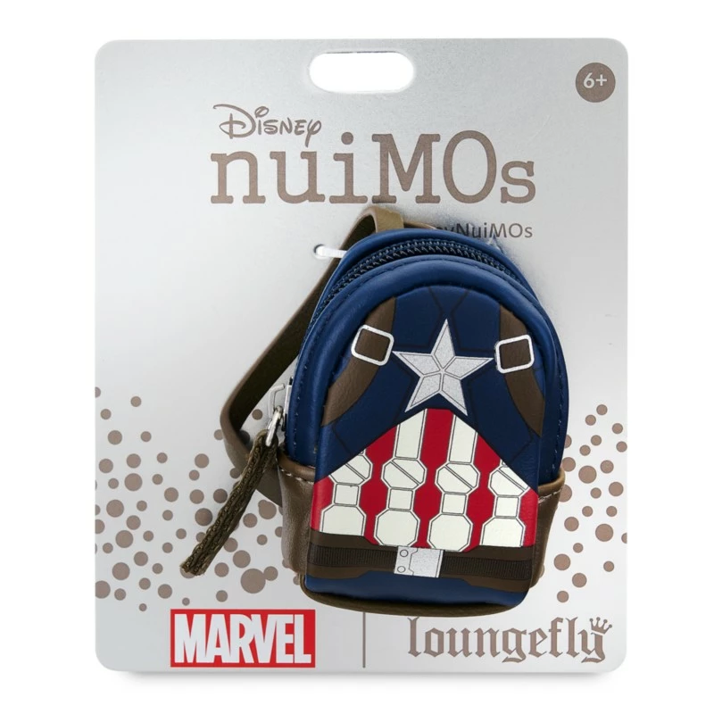 Captain America Disney NuiMOs Backpack By Loungefly 2 Captain America Disney NuiMOs Backpack By Loungefly - Image 2