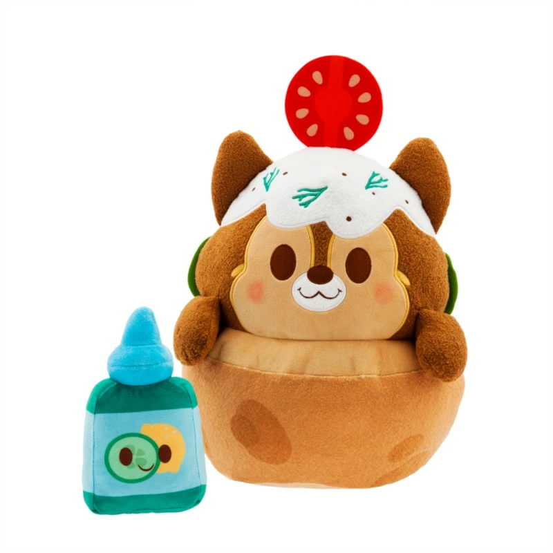 Chip Falafel Pita Pocket Disney Munchlings Plush, Street Food 1 Chip Falafel Pita Pocket Disney Munchlings Plush, Street Food