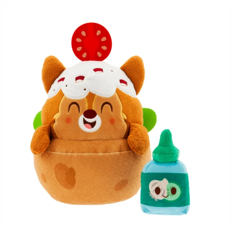 Dale Falafel Pita Pocket Disney Munchlings Plush, Street Food 1 Dale Falafel Pita Pocket Disney Munchlings Plush, Street Food