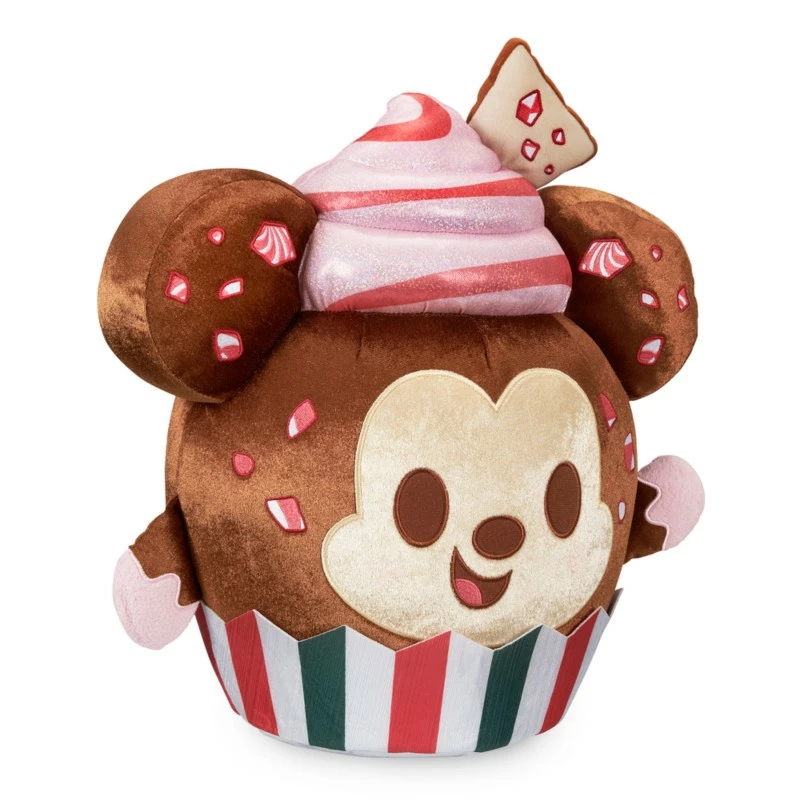 Mickey Mouse Peppermint Bark Cupcake Disney Munchlings Scented Medium Plush - Baked Treats 3 Mickey Mouse Peppermint Bark Cupcake Disney Munchlings Scented Medium Plush - Baked Treats - Image 3