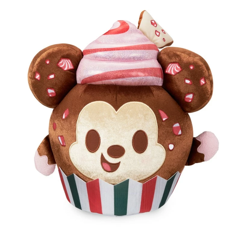 Mickey Mouse Peppermint Bark Cupcake Disney Munchlings Scented Medium Plush - Baked Treats 1 Mickey Mouse Peppermint Bark Cupcake Disney Munchlings Scented Medium Plush - Baked Treats