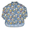 Donald & Daisy Duck Long Sleeve Denim Shirt For Adults