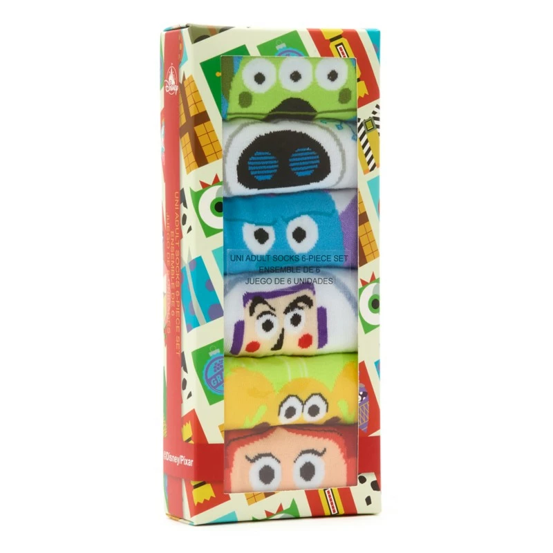 Disney Pixar Nutcracker Socks, Set Of 6 4 Disney Pixar Nutcracker Socks, Set Of 6 - Image 4