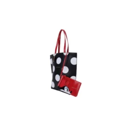 Minnie Mouse Retro Polka Dot Tote Bag -WhimsyWears Shop 427242653793 3