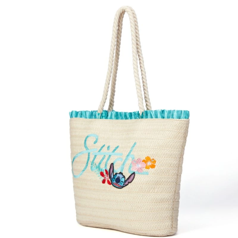 Stitch Straw Tote Bag 2 Stitch Straw Tote Bag - Image 2
