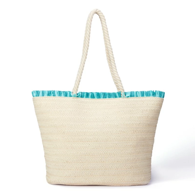 Stitch Straw Tote Bag 3 Stitch Straw Tote Bag - Image 3