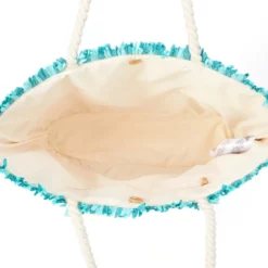 Stitch Straw Tote Bag 7 Stitch Straw Tote Bag -WhimsyWears Shop 427243000510 3