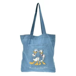 Donald & Daisy Duck Denim Tote Bag