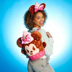 Minnie Mouse Strawberry Cupcake Disney Munchlings Backpack, Baked Treats -WhimsyWears Shop 427243974958 2