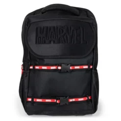 Marvel Logo Black Backpack For Adults
