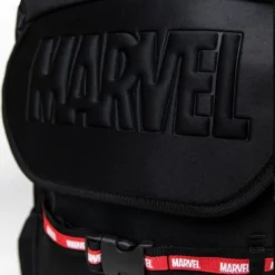 Marvel Logo Black Backpack For Adults -WhimsyWears Shop 427253161980 3