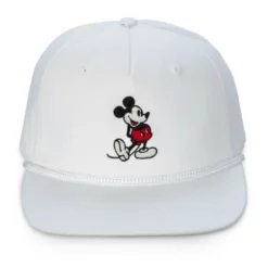 Mickey Mouse White Baseball Cap For Adults