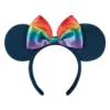 Minnie Mouse Pride Ears Headband For Adults